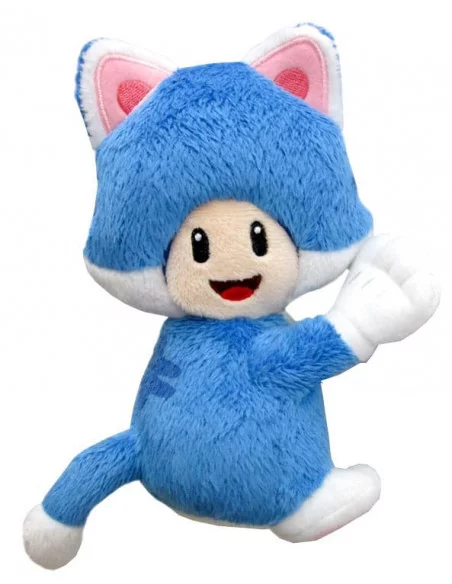Super Mario Peluche imán Cat Toad 19 cm