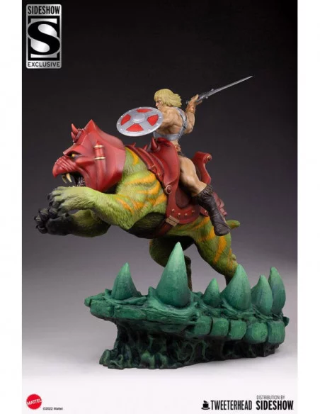 Masters of the Universe Estatua He-Man and Battle Cat Classic Deluxe 59 cm Masters of the Universe Estatua He-Man and Battle Cat Classic Deluxe 59 cm