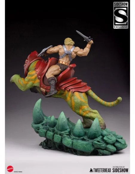 Masters of the Universe Estatua He-Man and Battle Cat Classic Deluxe 59 cm Masters of the Universe Estatua He-Man and Battle Cat Classic Deluxe 59 cm