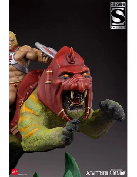 Masters of the Universe Estatua He-Man and Battle Cat Classic Deluxe 59 cm Masters of the Universe Estatua He-Man and Battle Cat Classic Deluxe 59 cm