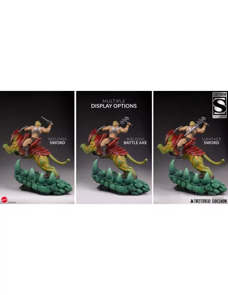 Masters of the Universe Estatua He-Man and Battle Cat Classic Deluxe 59 cm Masters of the Universe Estatua He-Man and Battle Cat Classic Deluxe 59 cm