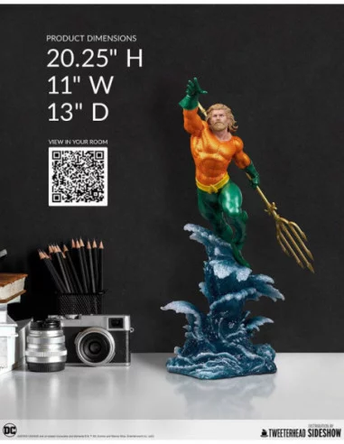 DC Comics Estatua 1/6 Aquaman 51 cm