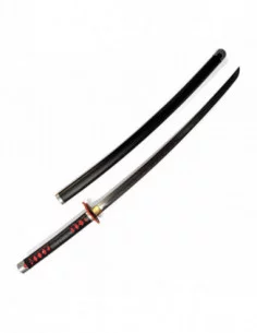 Demon Slayer Kimetsu No Yaiba Réplica 1/1 Espada Tanjiro Kamado V2 Fire Breath 74 cm