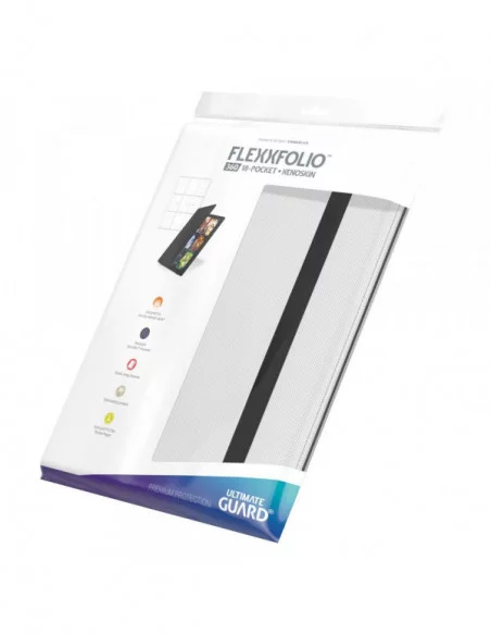 Ultimate Guard Flexxfolio 360 - 18-Pocket XenoSkin Blanco