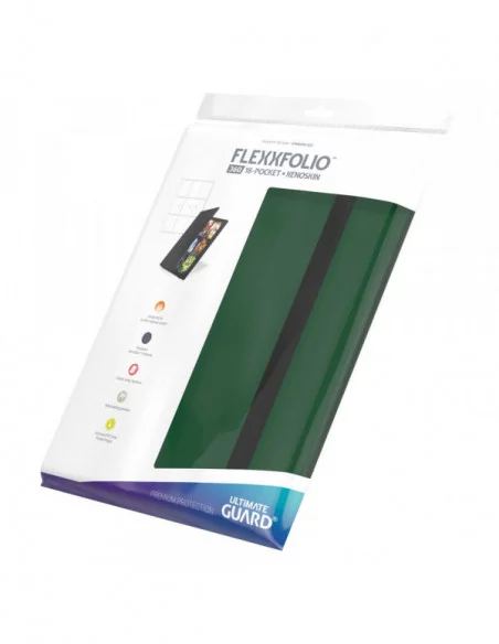 Ultimate Guard Flexxfolio 360 - 18-Pocket XenoSkin Verte