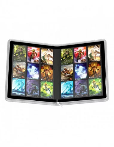 Ultimate Guard Zipfolio 360 - 18-Pocket XenoSkin Blanco