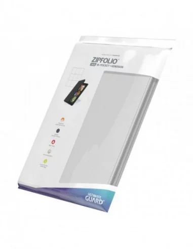 Ultimate Guard Zipfolio 360 - 18-Pocket XenoSkin Blanco