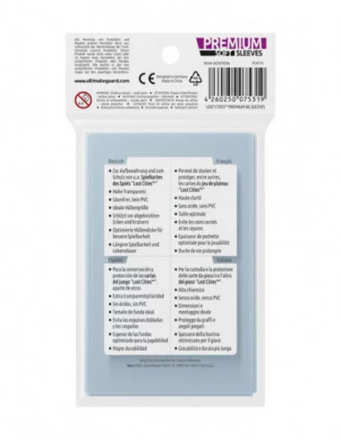 Ultimate Guard Premium Soft Sleeves Fundas de Cartas del Juego de Mesa Lost Cities™ (60)