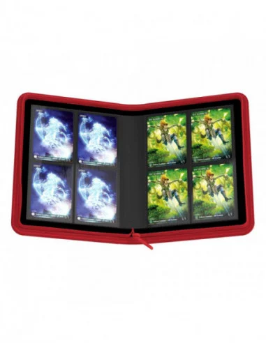 Ultimate Guard Zipfolio 160 - 8-Pocket XenoSkin Rojo