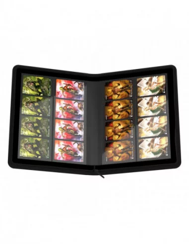 Ultimate Guard Zipfolio 320 - 16-Pocket XenoSkin Negro