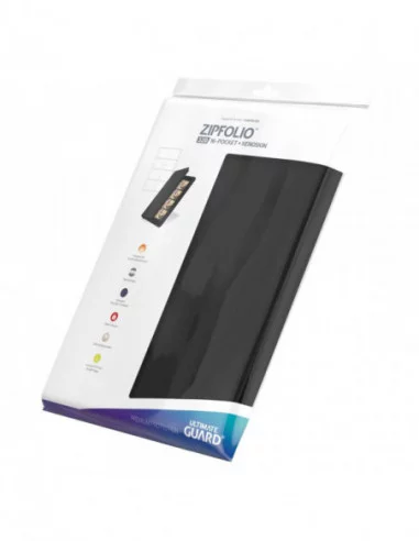 Ultimate Guard Zipfolio 320 - 16-Pocket XenoSkin Negro