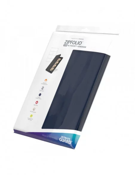 Ultimate Guard Zipfolio 320 - 16-Pocket XenoSkin Azul