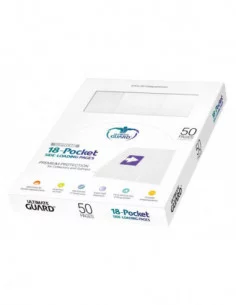 Ultimate Guard 18-Pocket Pages Side-Loading Blanco (50) 2