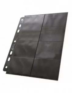 Ultimate Guard 14-Pocket Compact Pages Tamaño Estándar & Mini American Negro (10) 2