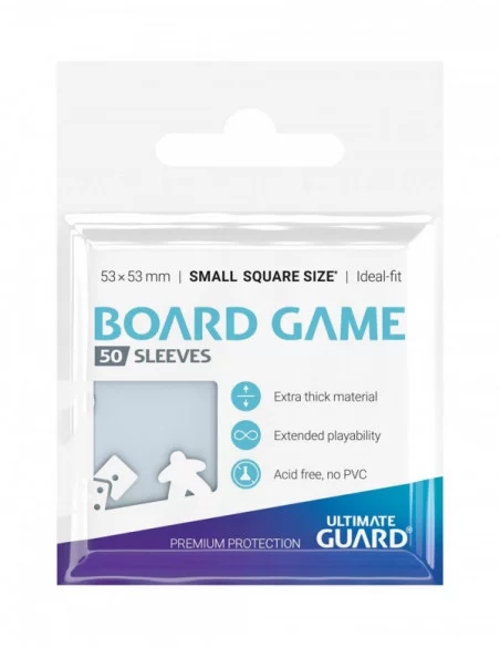 Ultimate Guard Premium Sleeves Fundas de Cartas del Juego de Mesa Cuadrado Pequeño (50)