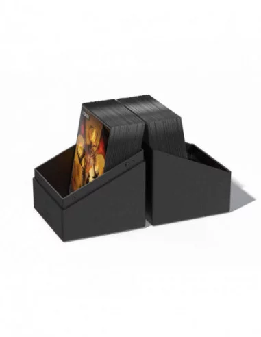 Ultimate Guard Return To Earth Boulder Deck Case 100+ Tamaño Estándar Negro