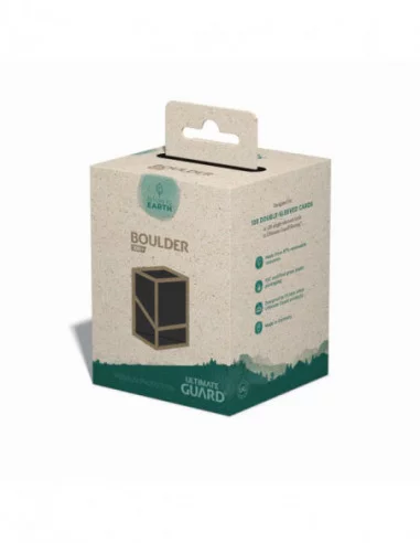 Ultimate Guard Return To Earth Boulder Deck Case 100+ Tamaño Estándar Negro