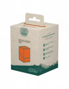 Ultimate Guard Return To Earth Boulder Deck Case 100+ Tamaño Estándar Naranja 2