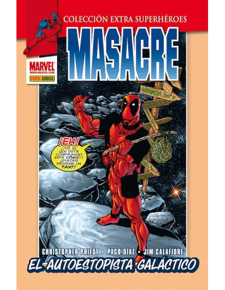 es::Extra Superhéroes. Masacre 04: El autoestopista galáctico