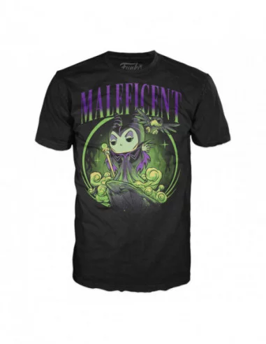 Disney POP! & Tee Set de Minifigura y Camiseta Disney Villains: Maleficent talla M