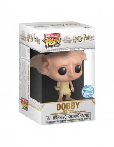 Harry Potter Pocket POP! & Kids Tee Set de Minifigura y Camiseta Dobby (KD) talla M