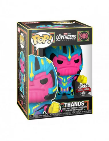 Marvel POP! & Tee Set de Minifigura y Camiseta Thanos (BKLT) talla M