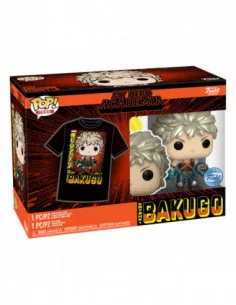 My Hero Academia POP! & Tee Set de Minifigura y Camiseta Katsuki (MT) talla L 2