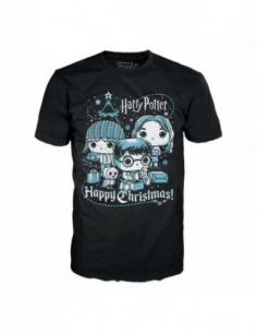 Harry Potter POP! Tees Camiseta Ron, Hermione, Harry talla S 2