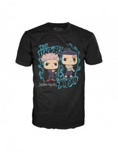 Jujutsu Kaisen Boxed Tee Camiseta Yuji & Aoi talla M