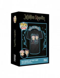 Jujutsu Kaisen Boxed Tee Camiseta Yuji & Aoi talla XL 2