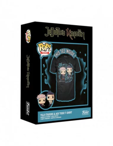 Jujutsu Kaisen Boxed Tee Camiseta Yuji & Aoi talla XL