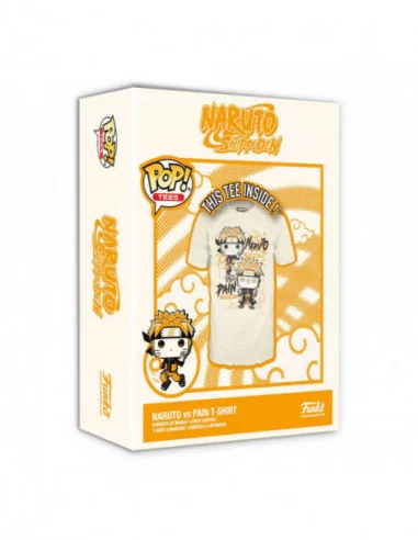 Naruto Boxed Tee Camiseta Naruto v Pain talla M