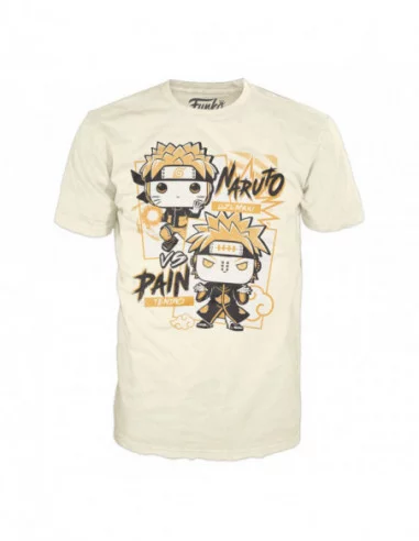 Naruto Boxed Tee Camiseta Naruto v Pain talla M