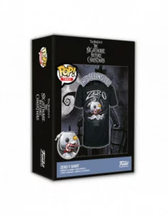 Pesadilla antes de Navidad Boxed Tee Camiseta Zero w/Cane talla L 2