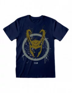 Loki Camiseta Splatter Logo talla M