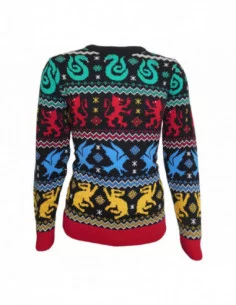 Harry Potter Sweatshirt Christmas Jumper Houses talla M 2