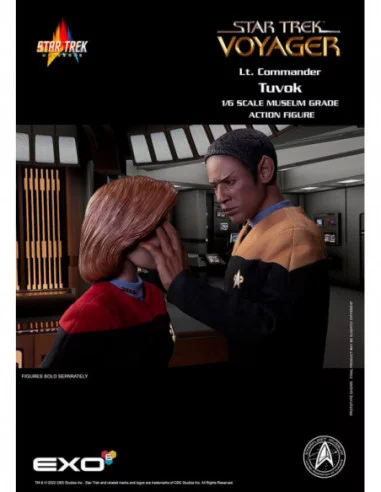 Star Trek: Voyager Figura 1/6 Lt. Commander Tuvok 30 cm
