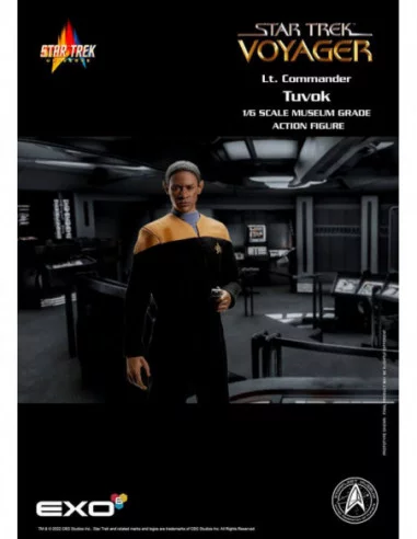Star Trek: Voyager Figura 1/6 Lt. Commander Tuvok 30 cm