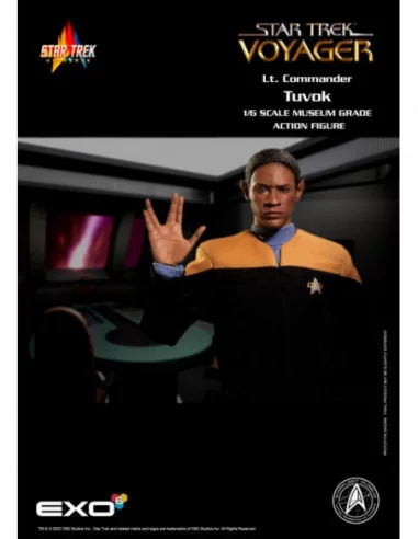 Star Trek: Voyager Figura 1/6 Lt. Commander Tuvok 30 cm