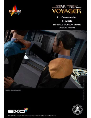 Star Trek: Voyager Figura 1/6 Lt. Commander Tuvok 30 cm