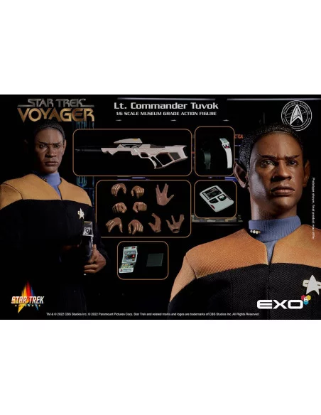 Star Trek: Voyager Figura 1/6 Lt. Commander Tuvok 30 cm