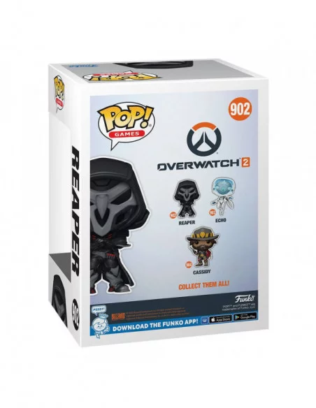 Overwatch POP Games Vinyl Figura Reaper 9 cm