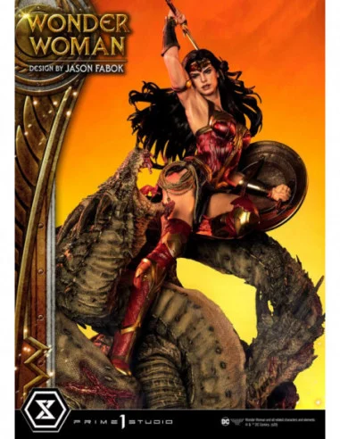 Wonder Woman Estatua 1/3 Wonder Woman vs. Hydra 81 cm