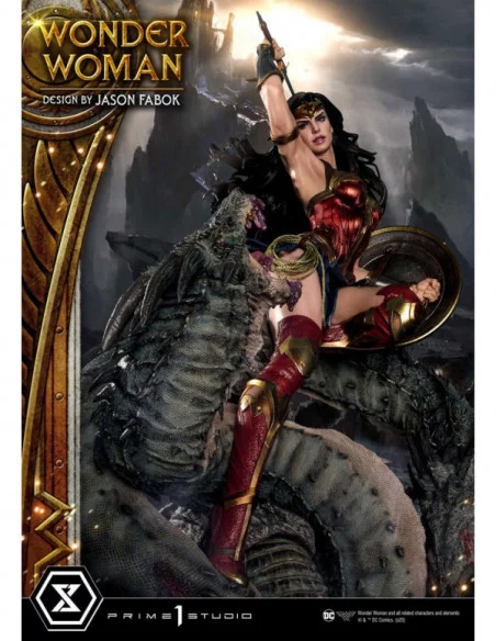 Wonder Woman Estatua 1/3 Wonder Woman vs. Hydra 81 cm