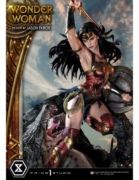 Wonder Woman Estatua 1/3 Wonder Woman vs. Hydra 81 cm