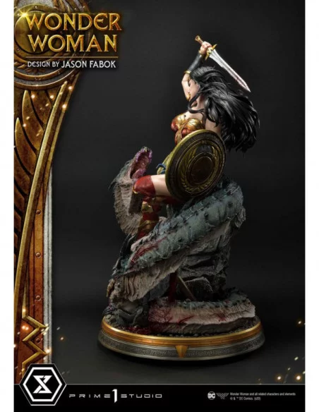 Wonder Woman Estatua 1/3 Wonder Woman vs. Hydra 81 cm