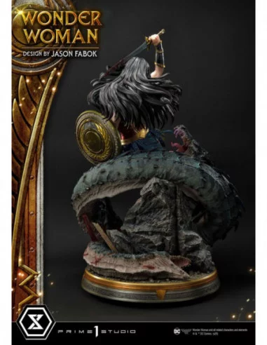 Wonder Woman Estatua 1/3 Wonder Woman vs. Hydra 81 cm