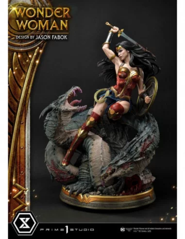 Wonder Woman Estatua 1/3 Wonder Woman vs. Hydra 81 cm