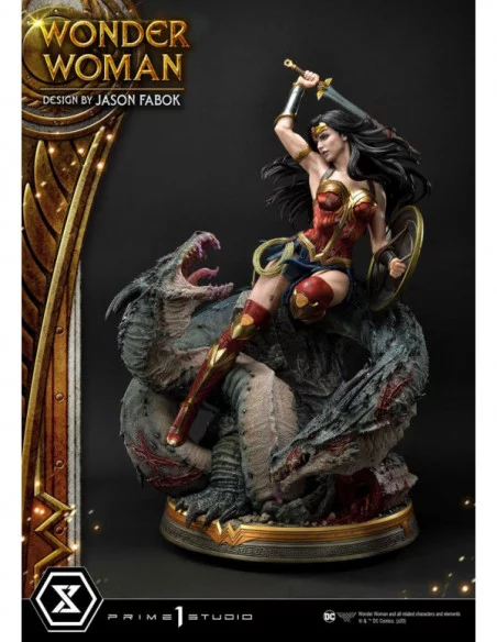 Wonder Woman Estatua 1/3 Wonder Woman vs. Hydra 81 cm