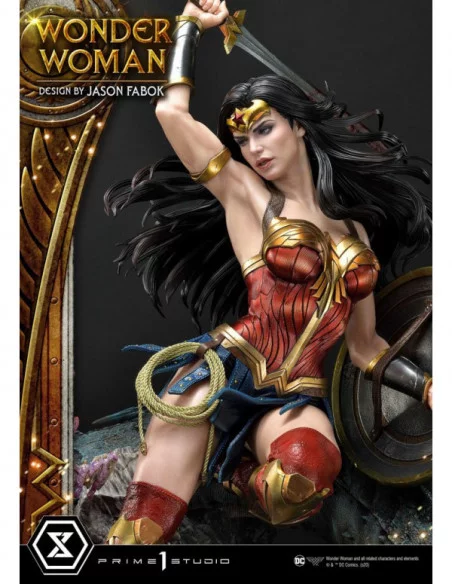 Wonder Woman Estatua 1/3 Wonder Woman vs. Hydra 81 cm